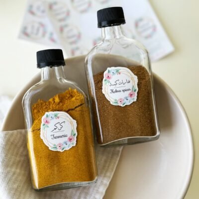 Alternative view of Bottle 200ml - Black lid - 4 pcs