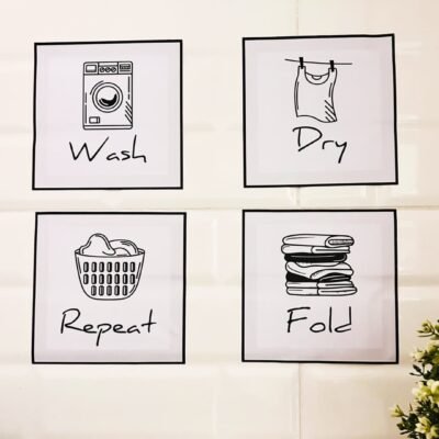 Alternative view of Laundry corner - Black frame