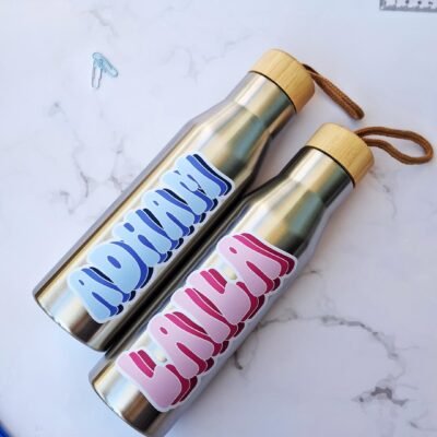 Graffiti stainless steel flask 500ml