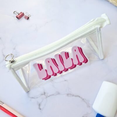 Alternative view of Triangle pencil case