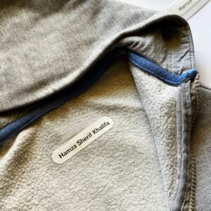 Alternative view of Black & white iron on