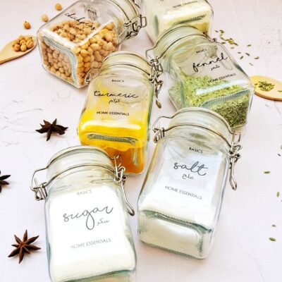 Kitchen jars & bottles