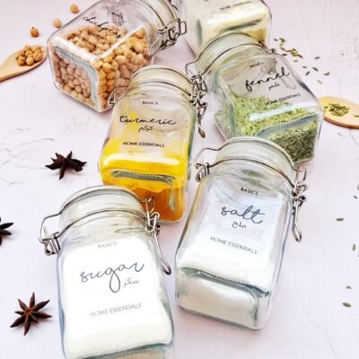 Kitchen jars & bottles